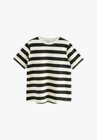 Unselected, neutral stripe and black