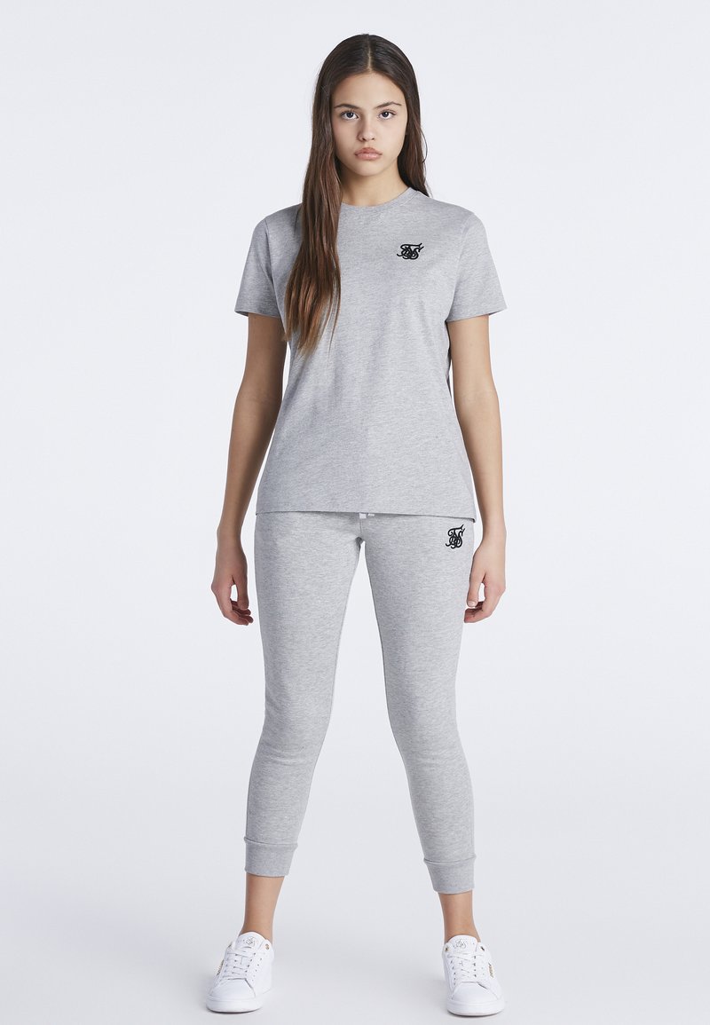 SikSilk T-shirt basic grijs SikSilk T-shirt basic grijs