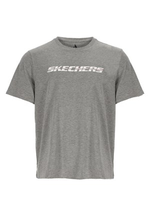 Print T-shirt - grau