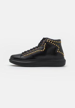 SALERNO MID STUDS - Sneakers alte - black