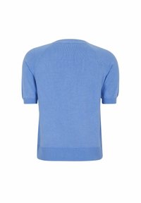 Soft Rebels MARLA O-NECK - Lihtne T-särk - hydrangea