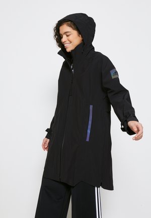 MYSHELTER - Regnjakke / vandafvisende jakker - black/rairef