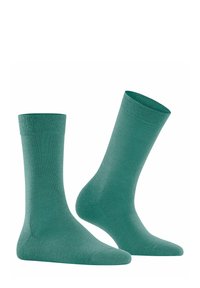 FALKE SOFTMERINO LINE - Socken - fjord