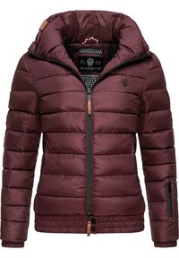 Niet geselecteerd, dark red melange