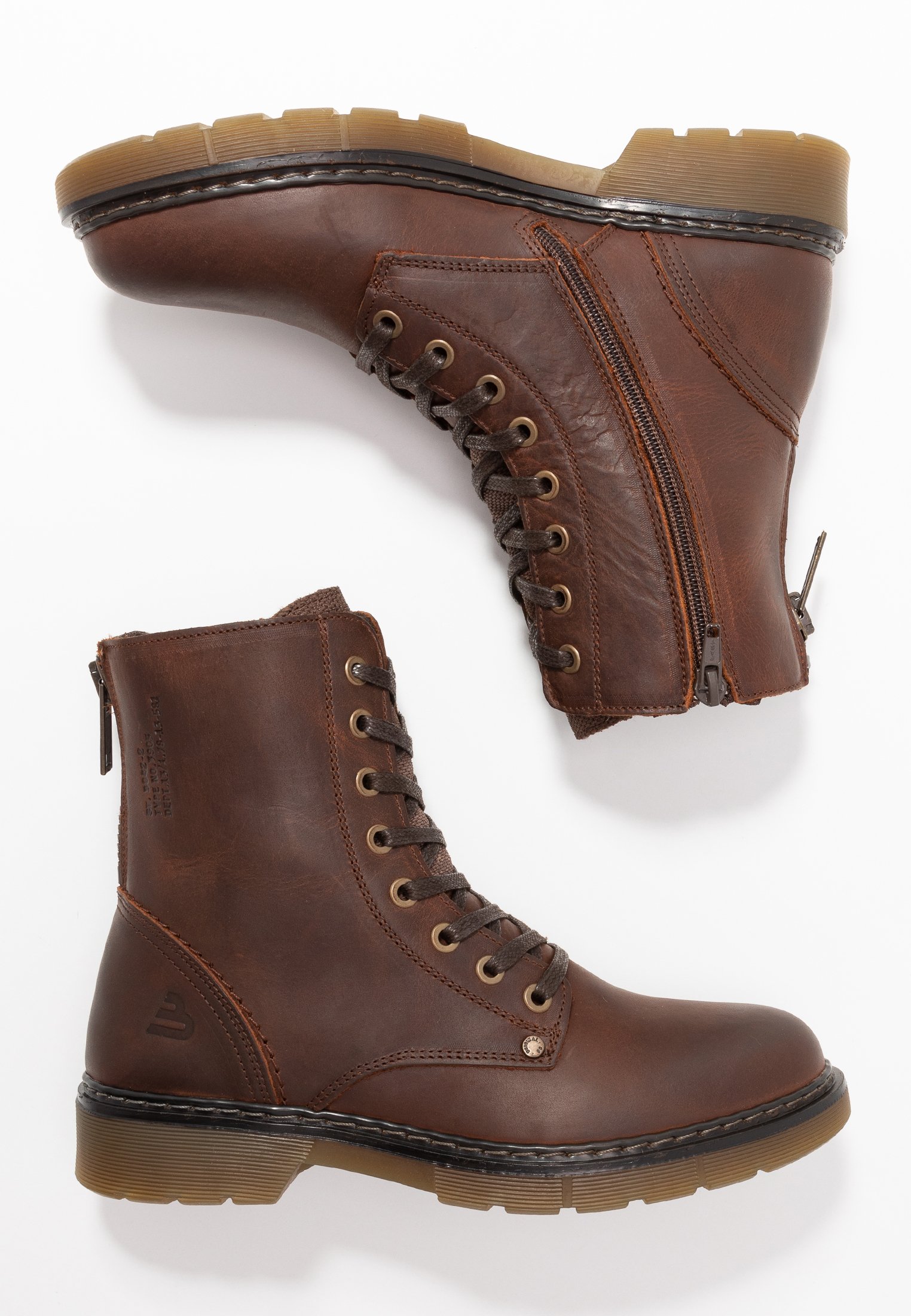 Snörstövletter dark brown Snörstövletter dark brown