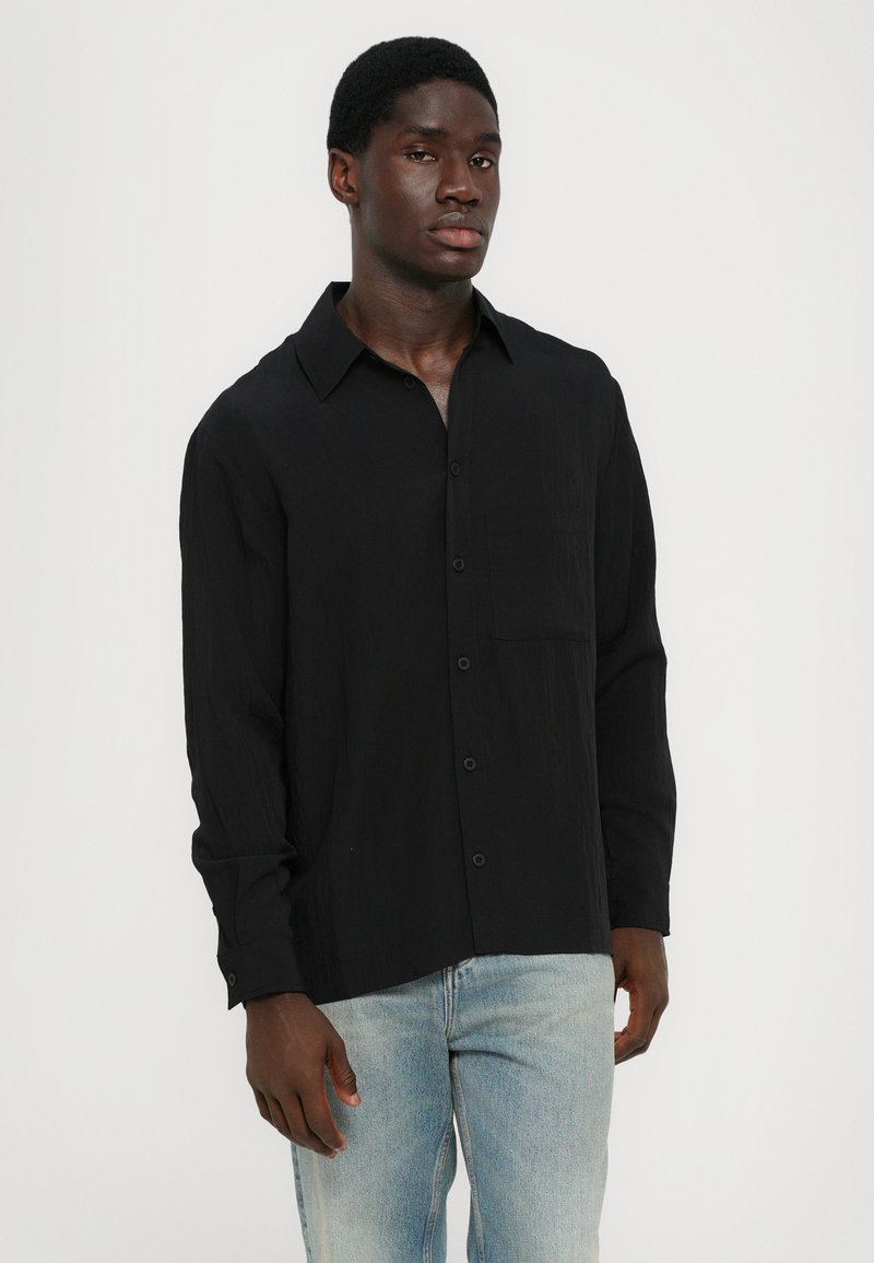 blue dress shirt black jeans Won Hundred GENOA UNISEX - Baggy it has a comfortable 2T/3T Bravo Prom 1 Dress Color:Ochre