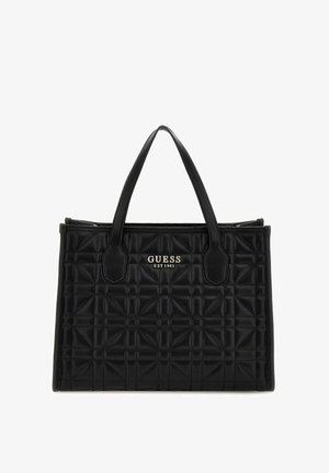 Guess SILVANA 2 COMPARTMENT - Sac à main - black