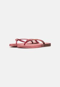 Havaianas SLIM SPARKLE FADE - Sandales tongs - pau brasil