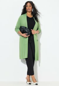 Ulla Popken Strickjacke - pea green