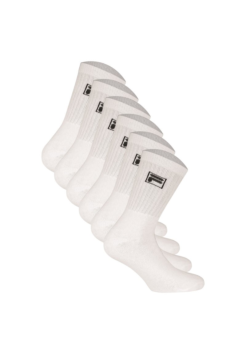 Fila 6 PAAR UNISEX - Calcetines - weiß
