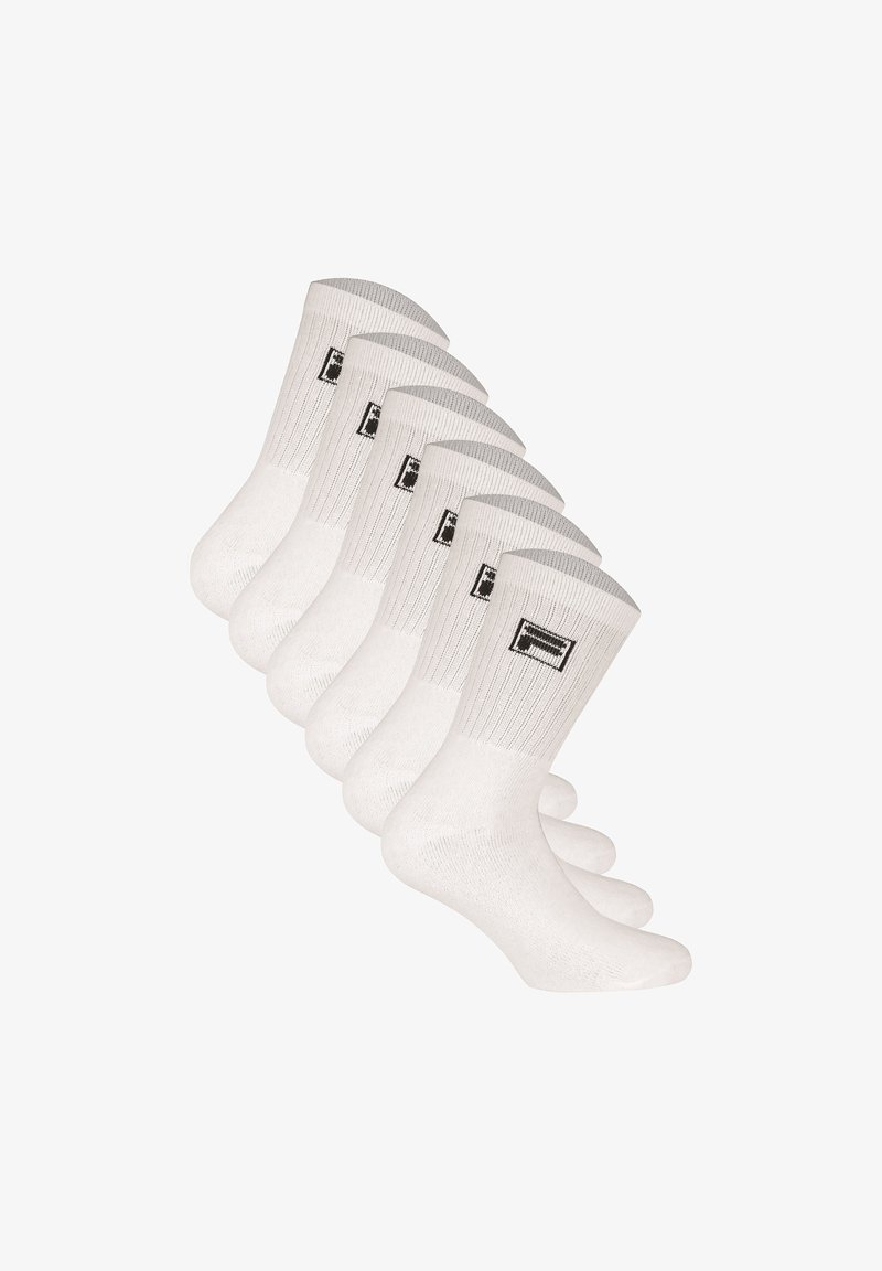 Fila 6 PAAR UNISEX - Calcetines - weiß