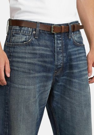 G-STAR, CORRECT BELT - Gürtel - oxide gold brown chocolate