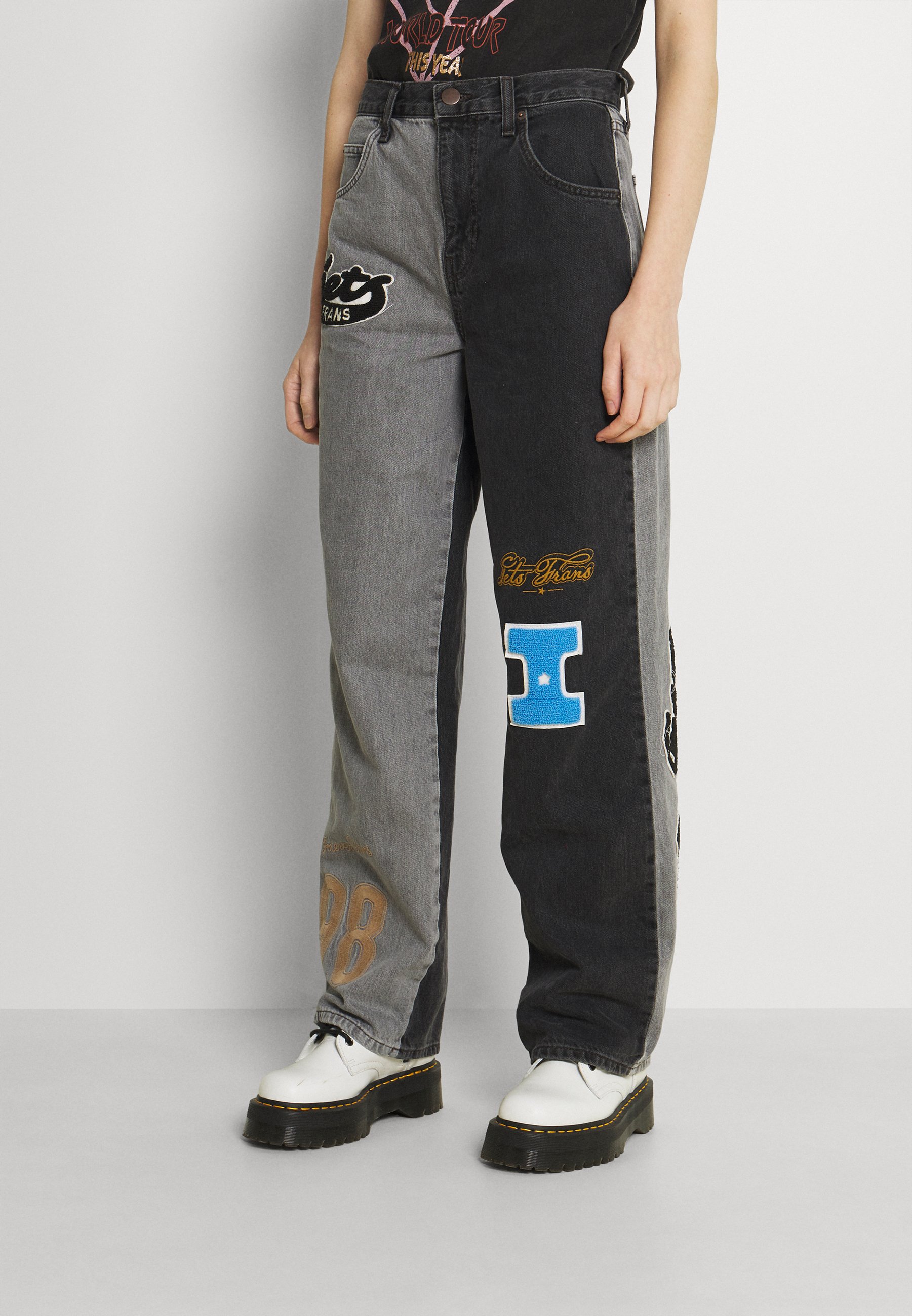 iets frans IF SPLICED VARSITY PATCH 