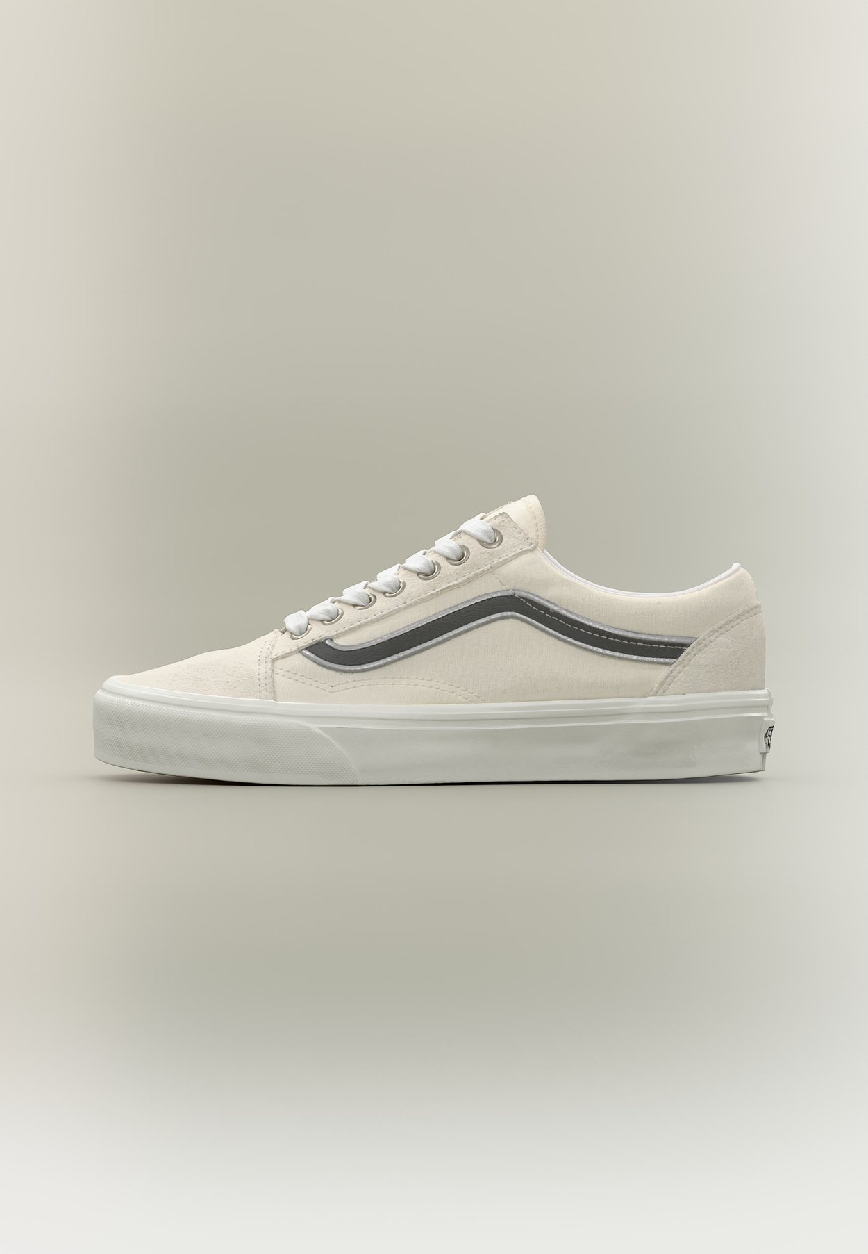 Vans OLD SKOOL UNISEX - Trainers - white/grey