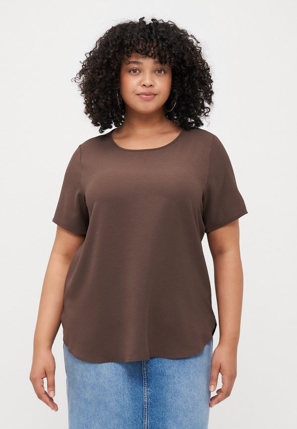 CARVICA LIFE  - T-Shirt print - chocolate martini