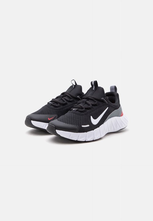 Nike FREE RIDE UNISEX - Zapatillas running asfalto - black/white/cool grey/university red — foto 2