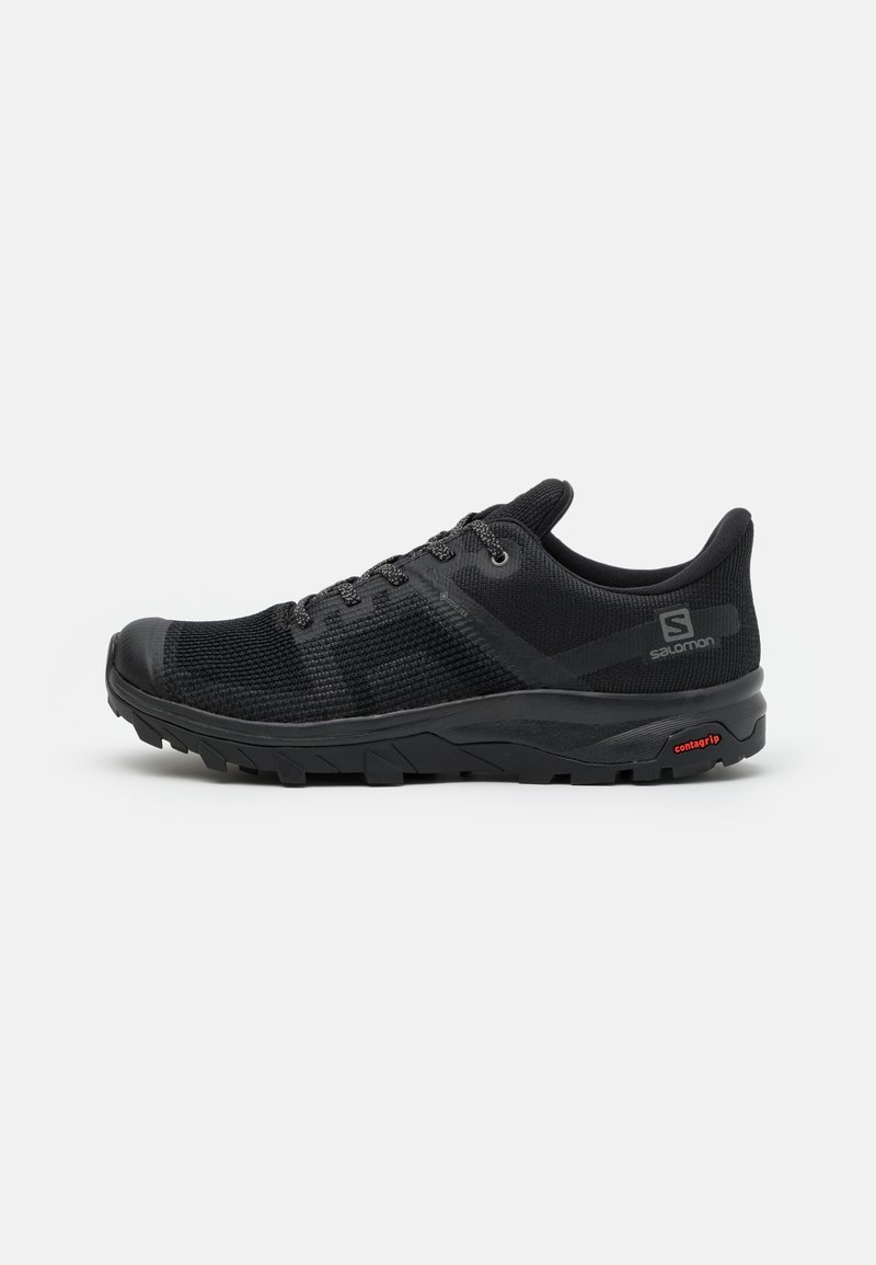 Salomon OUTLINE PRISM GTX - Sapatos de caminhada - black/quiet shade