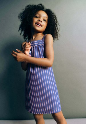 Mango Kids, BABY - Robe de jour - blue