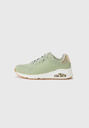 UNO - Trainers - sage durabuck/silver-coloured
