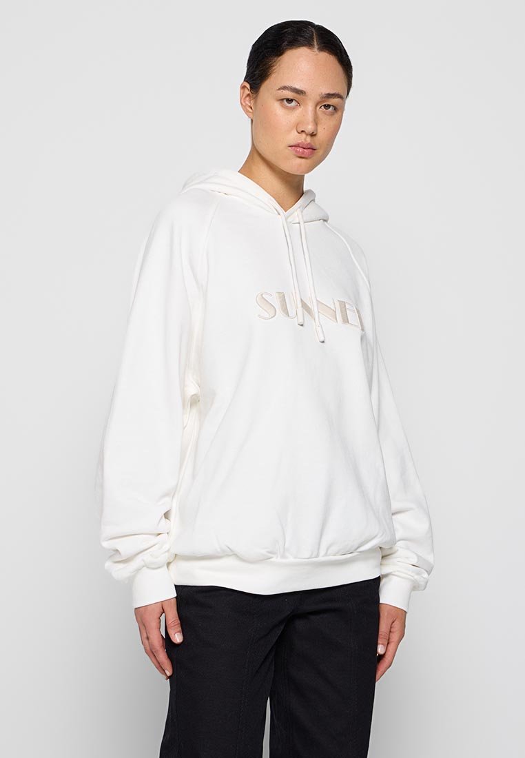 Sunnei Hoodie wit Sunnei Hoodie wit