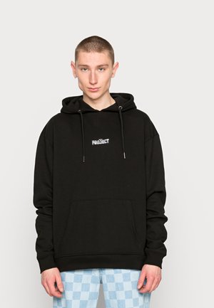 PEGASUS BOXY HOODIE - Felpa - black