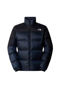 DIABLO JACKET - Daunenjacke - shady blue black heathe