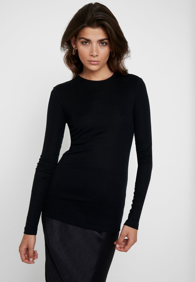 MONA - Long sleeved top - black