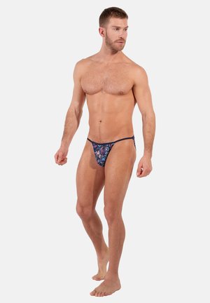 HOM, Slip - navy blue print