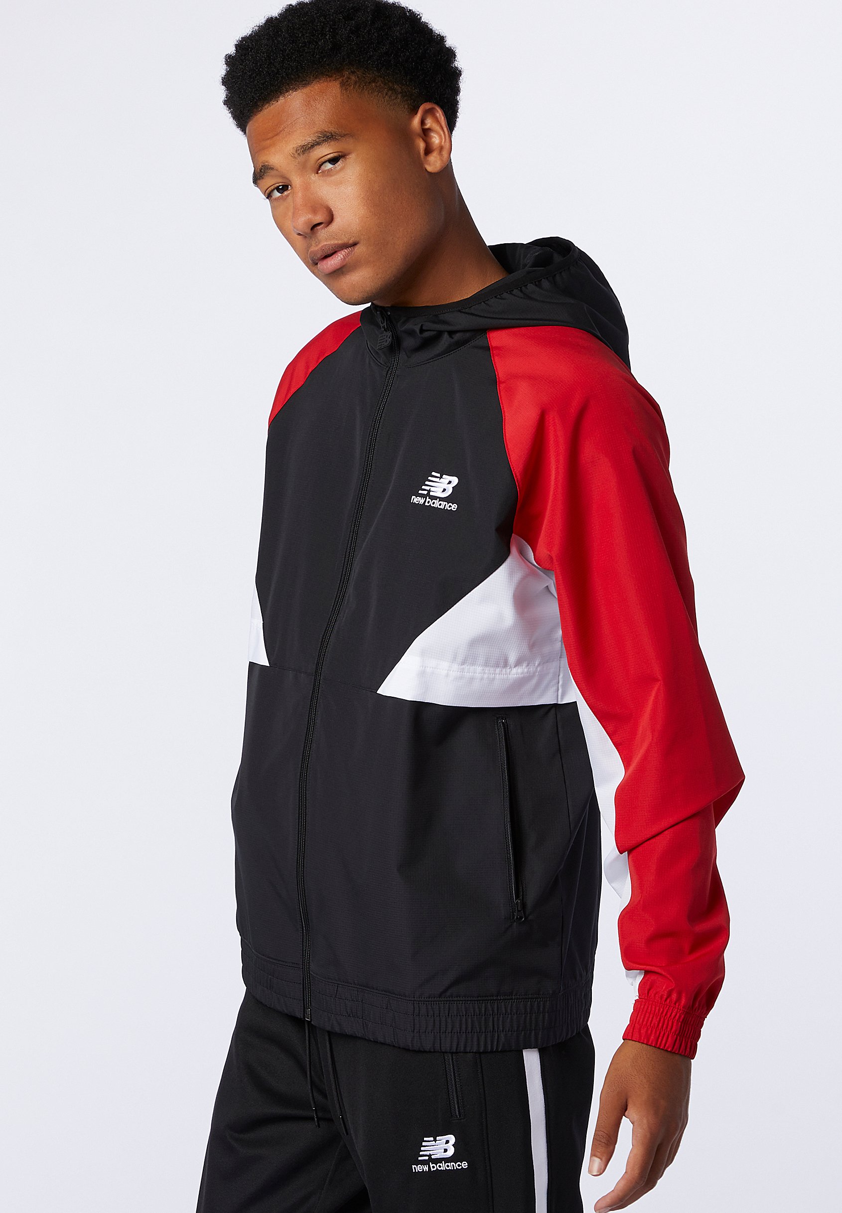 New Balance NB ATHLETICS - Chaqueta fina - team red inline/rojo - Zalando.es