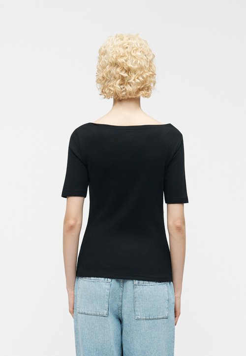 Col Rond Coton Doux T-shirt Fille Gap Manches Courtes Logo - 100% Coton - Col Rond - Taille Unique Vêtement Coton Enfant