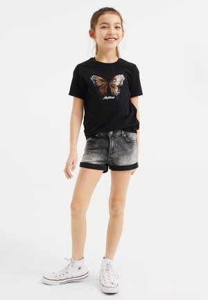MEISJES - T-shirt print - black