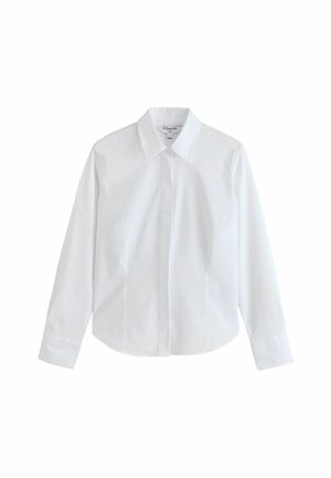 Next, REGULAR FIT - FULLER BUST FITTED STRETCH ESSENTIAL LONG SLEEVE SHIRT - Hemdbluse - white