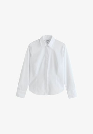 Next, REGULAR FIT - FULLER BUST FITTED STRETCH ESSENTIAL LONG SLEEVE SHIRT - Hemdbluse - white