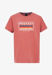 Unselected, brick red
