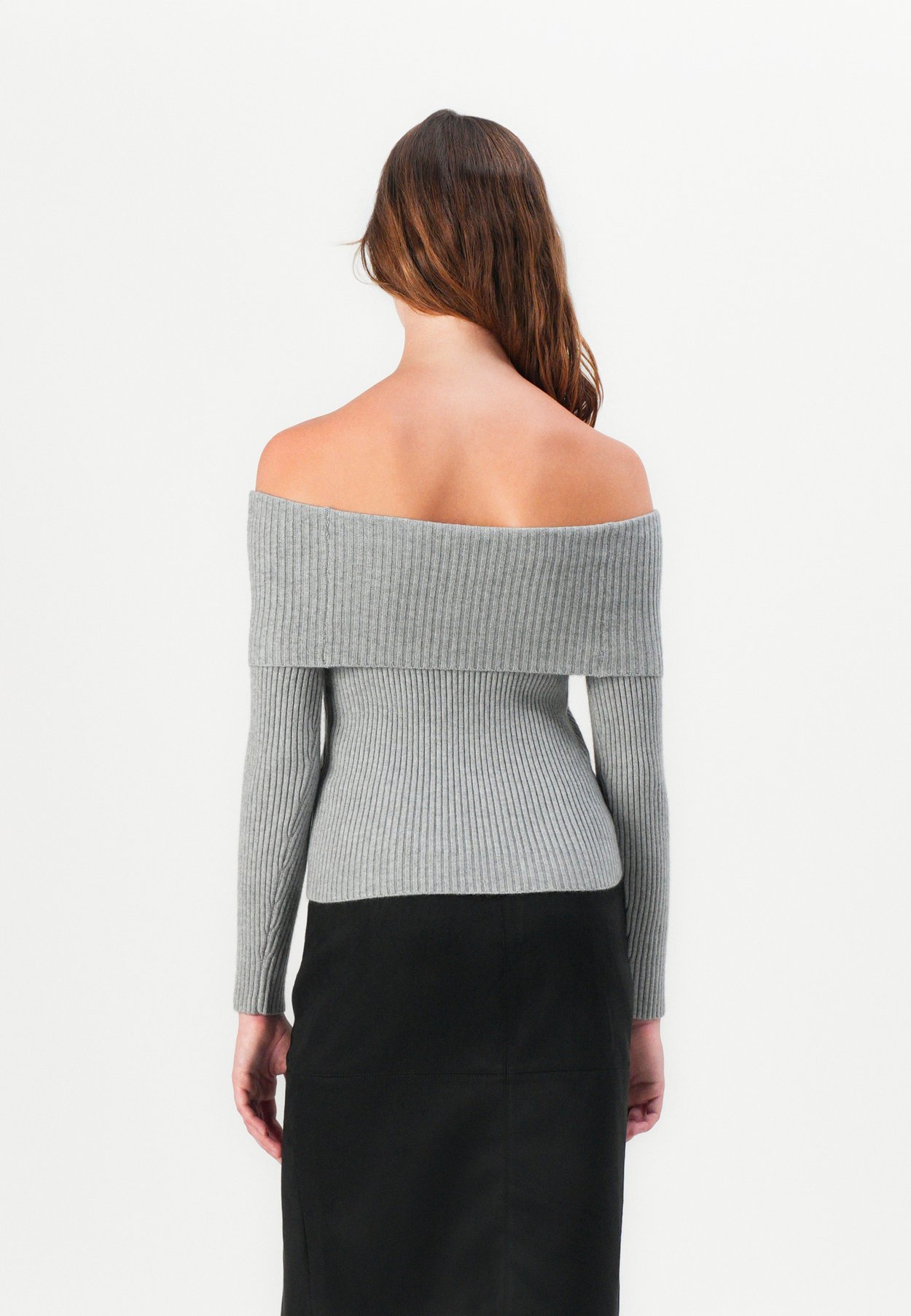 ONLKATIA LS OFF SHOULDER KNT NOOS