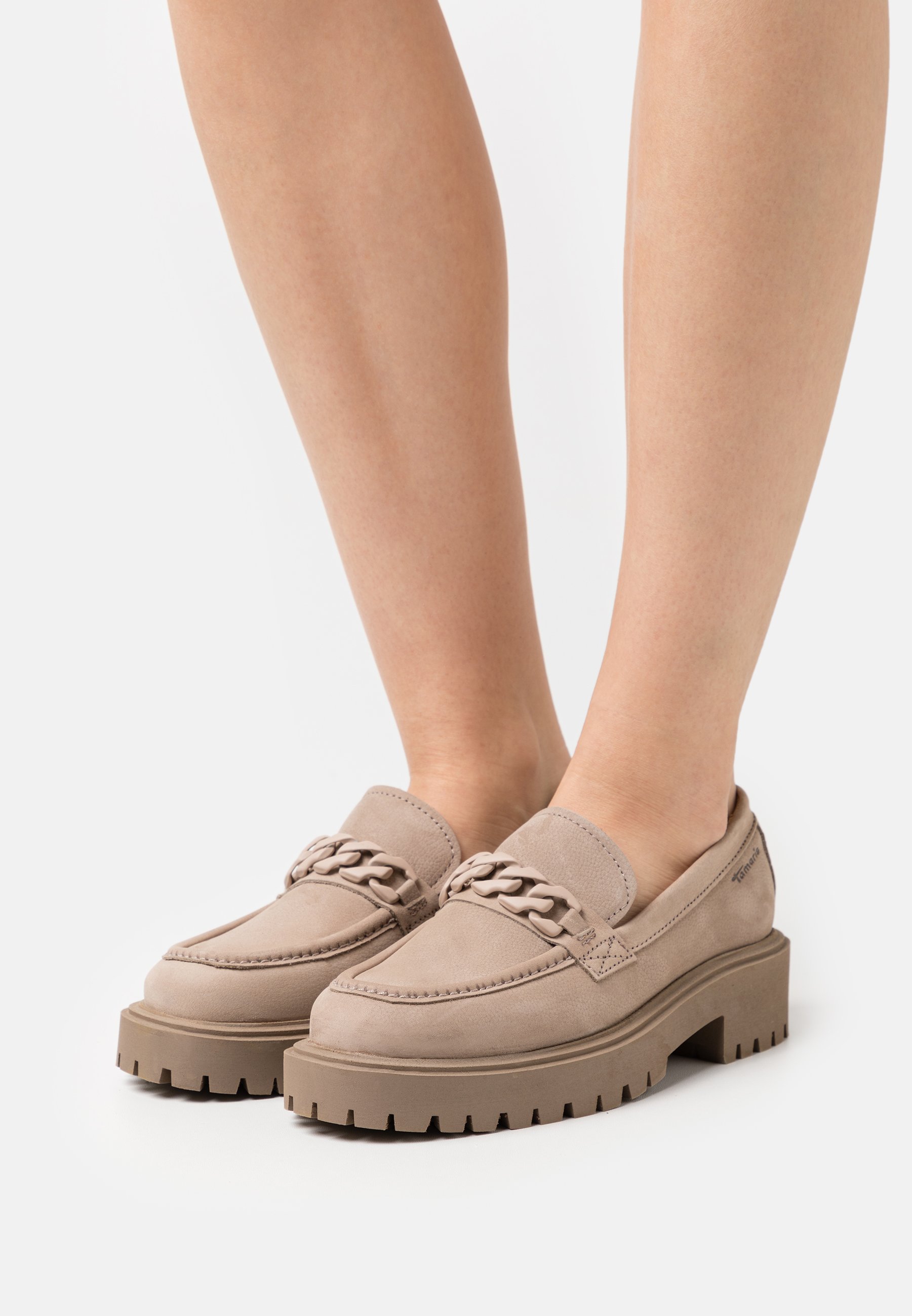 Tamaris Scarpe senza lacci - taupe/grigio talpa - Zalando.it