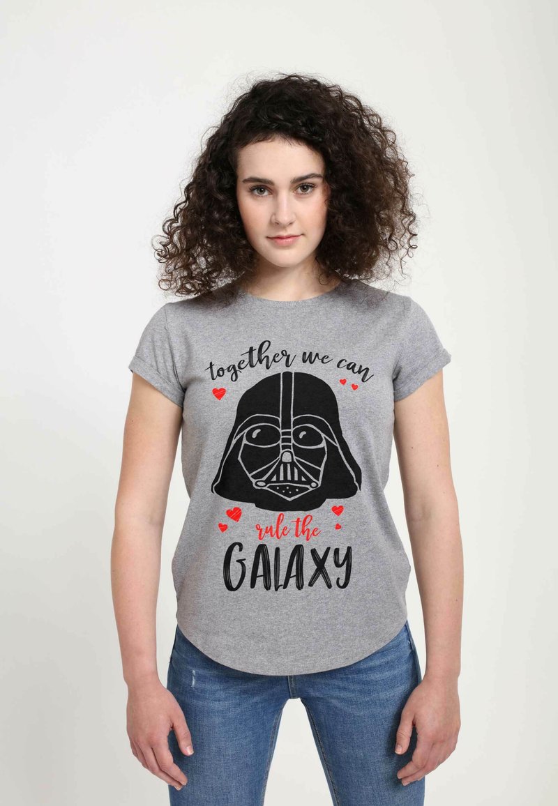 Henry Tiger STAR WARS RULERS OF THE GALAXY  - T-shirts print - melange grey