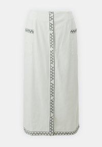 Object OBJLILOU LONG SKIRT - Jeanskjol - tofu