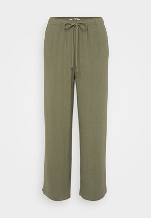 ONLY Petite ONLSIESTA PULL UP - Pantaloni - deep lichen green
