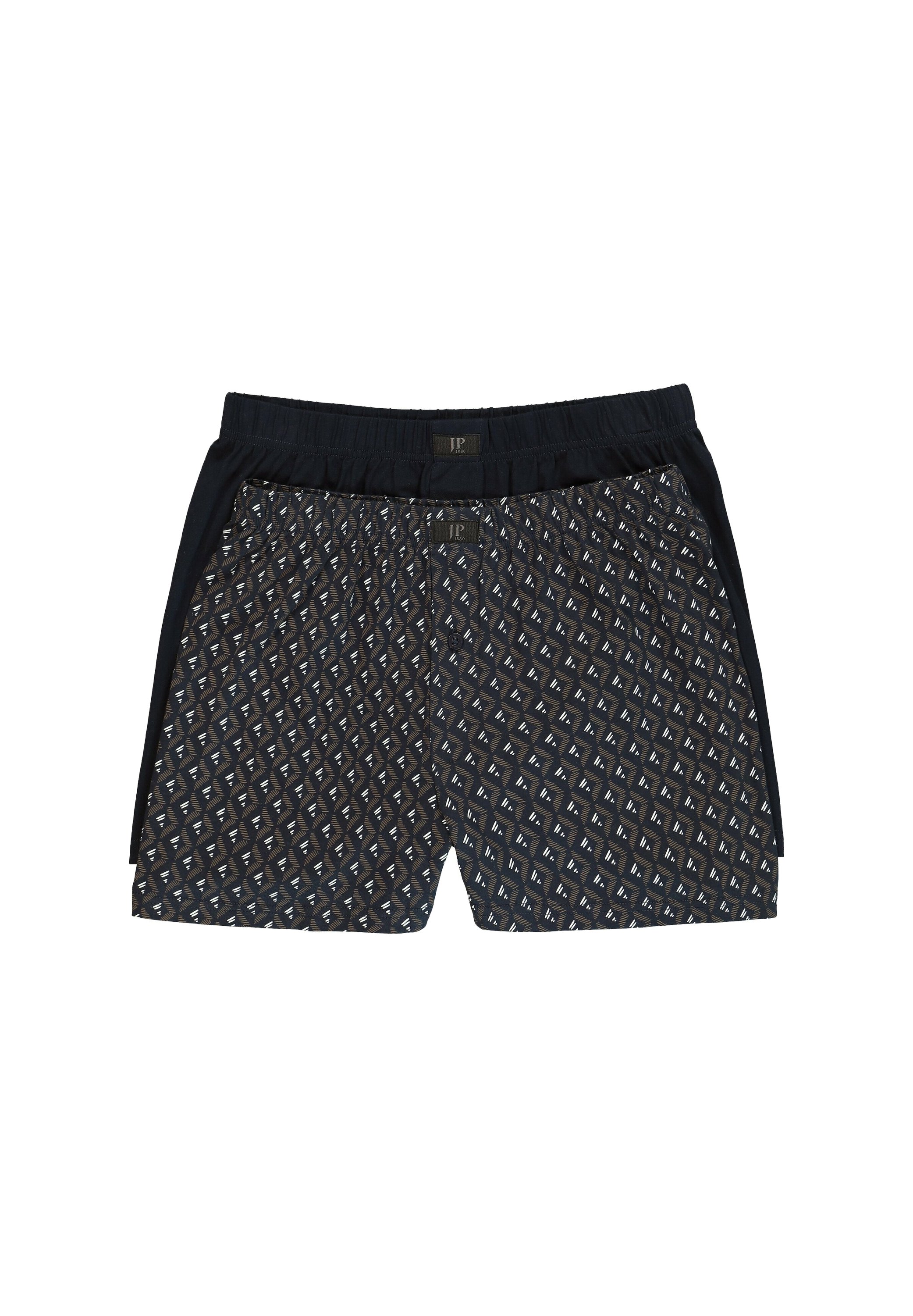 JP1880 2-PACK - Weite Boxershorts - navy blue/dunkelblau - Zalando.ch