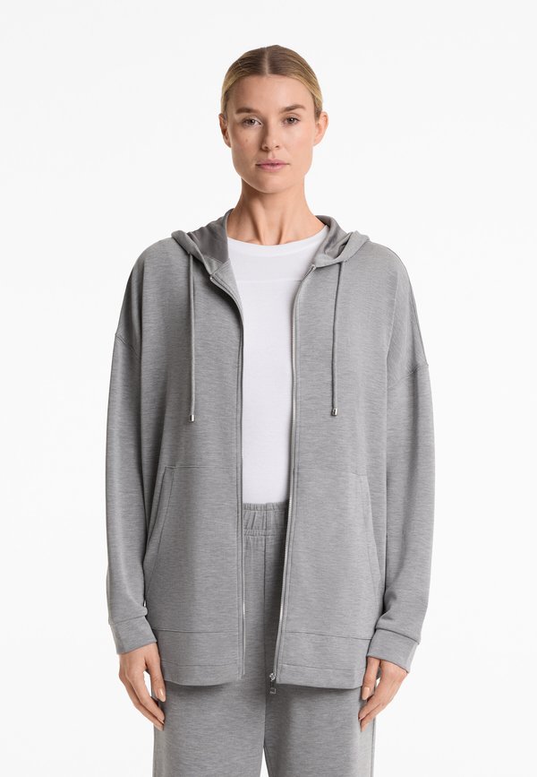 OVERSIZE HOODED - Sweatjacke