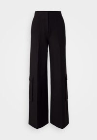 HUGO HIMANA - Pantalon cargo - black