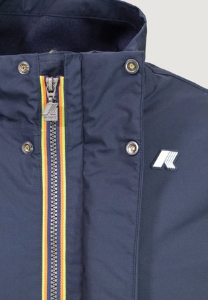 K-Way, ARSENE WARM MICRO CANVAS K4157DW - Giacca in similpelle - blue