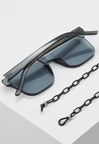 Urban Classics CHAIN SUNGLASSES - Occhiali da sole - black transparent