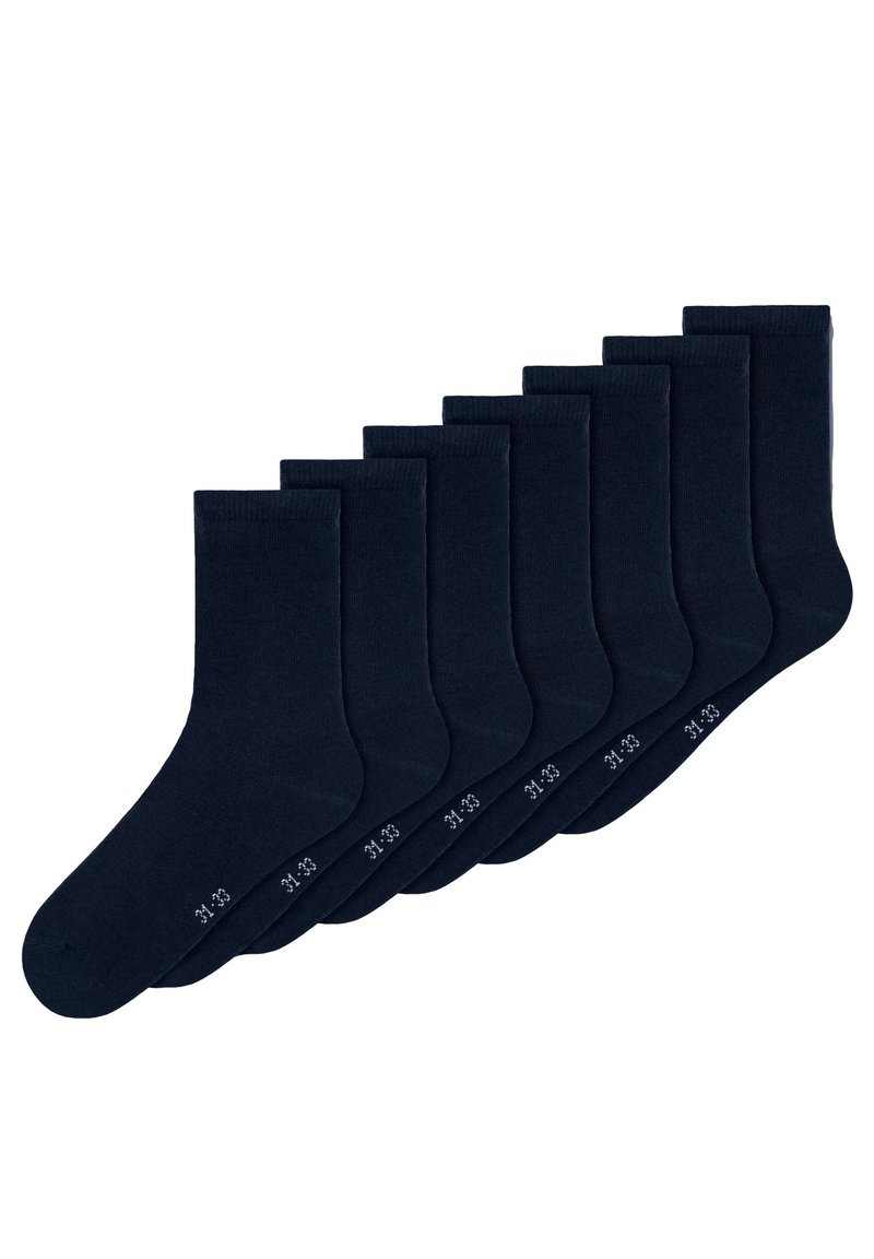 Name it NKNSOCK UNISEX 7 PACK - Strumpor - dark sapphire