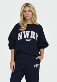 ONLDEBORAH CLUB O NECK - Sudadera - navy blazer