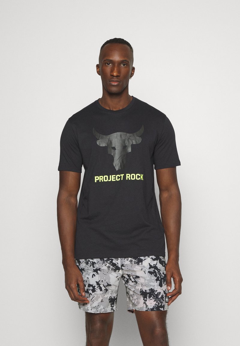 Under Armour ROCK BRAHMA BULL TShirt print black/schwarz Zalando.de