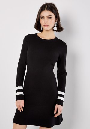 Strickkleid - black