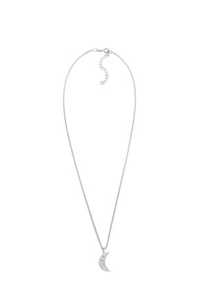 HALF MOON - Collar - silber