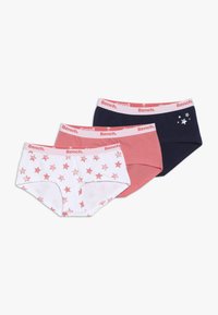 Bench - 3 PACK- PANTIES - Panties - coral/dark blue/white Thumbnail-Bild 1